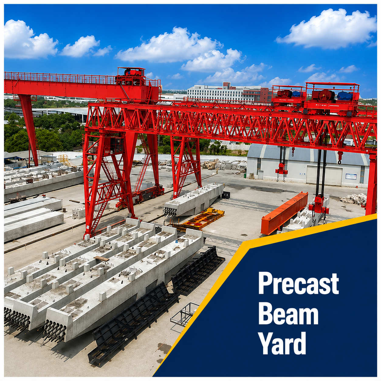 Precast Beam Yard