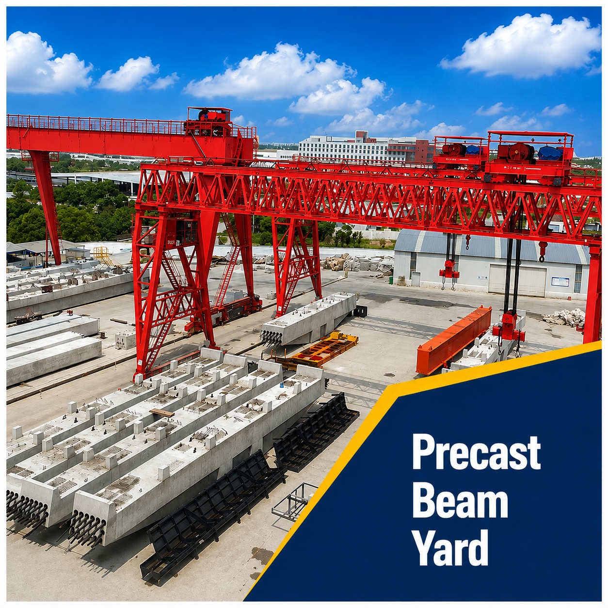 Precast Beam Yard